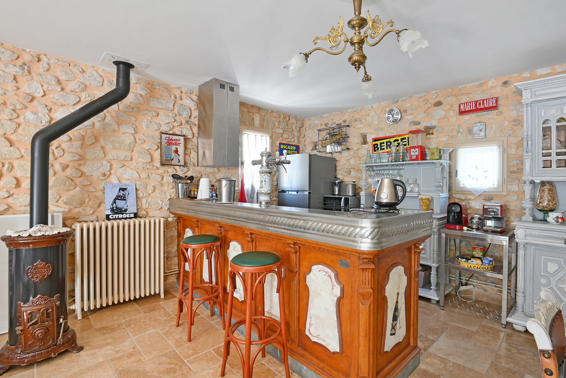 Le véritable comptoir de bistrot